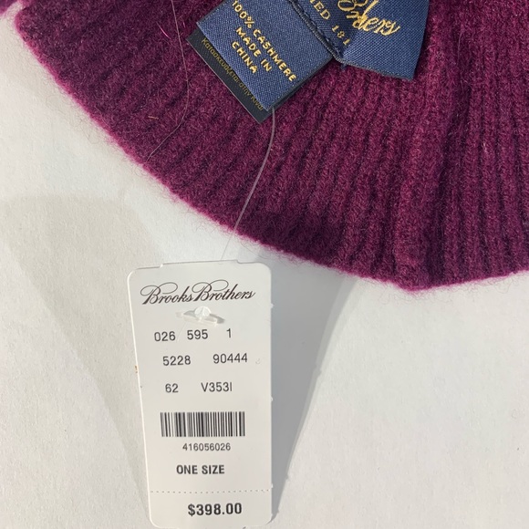 Brooks Brothers Cashmere Scarf NWT - Picture 4 of 7